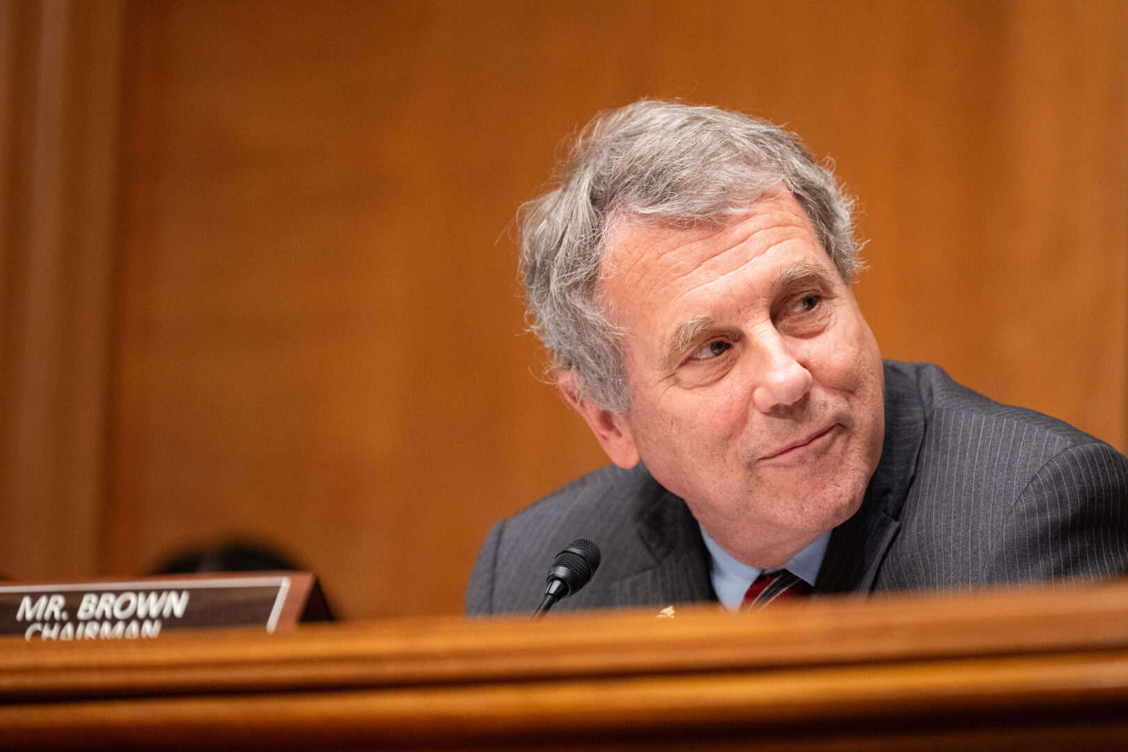 The bill's sponsor, Ohio Democrat Sherrod Brown, is facing a tough reelection race this November in an increasingly red state.