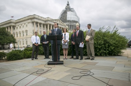 Cruz spoke against the Export-Import Bank on July 15. (Al Drago/CQ Roll Call File Photo)