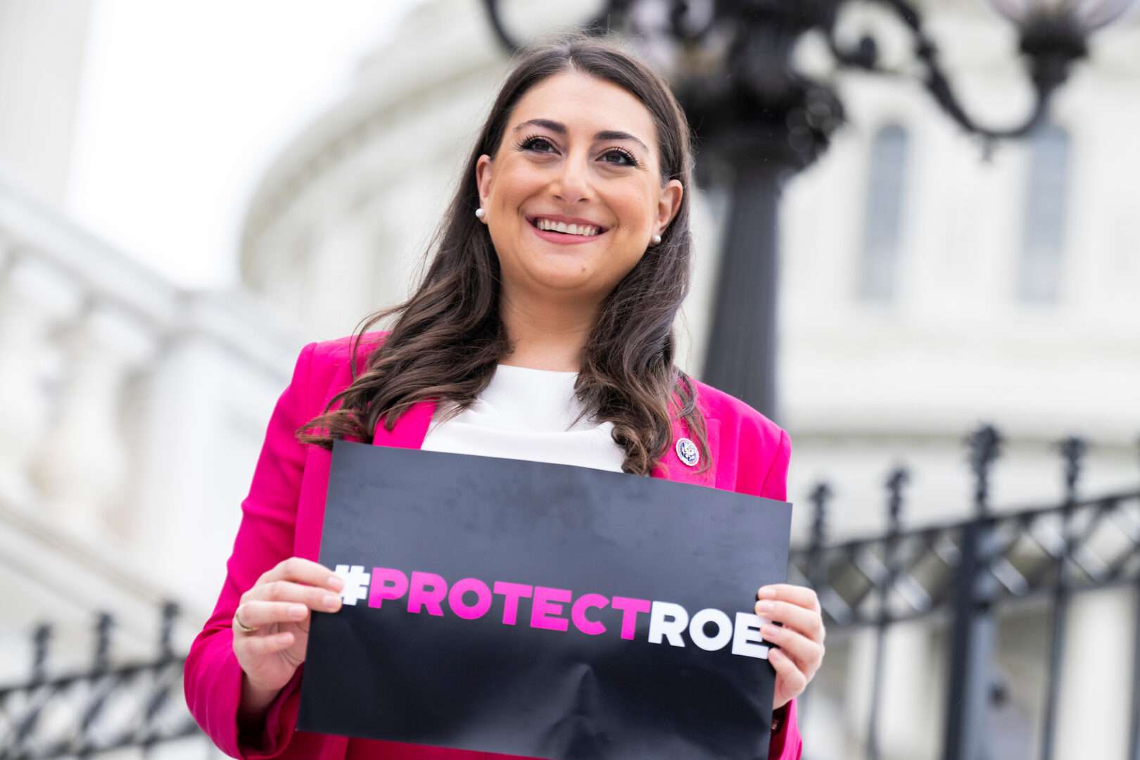 California Democratic Rep. Sara Jacobs is part of a congressional coalition hoping to overhaul current privacy laws to give consumers more agency over their personal data, including the right to delete their information.