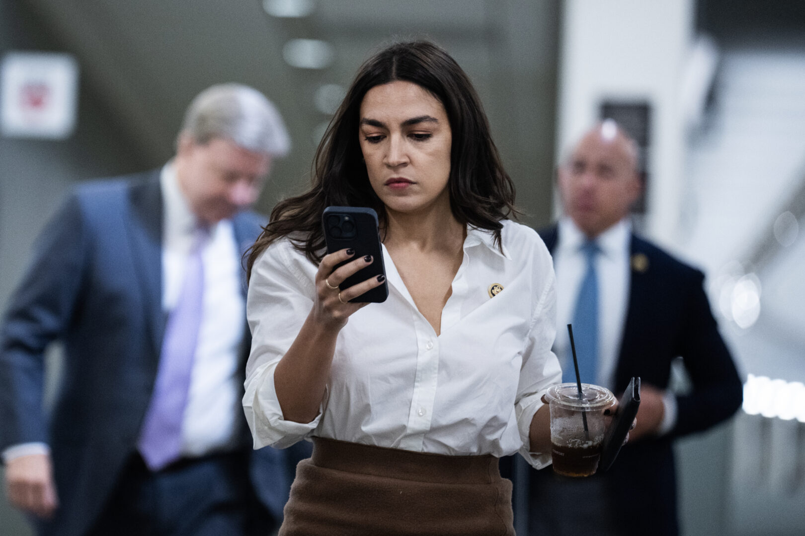 Rep. Alexandria Ocasio-Cortez, D-N.Y., said she would introduce articles of impeachment against Justices Samuel A. Alito Jr. and Clarence Thomas.