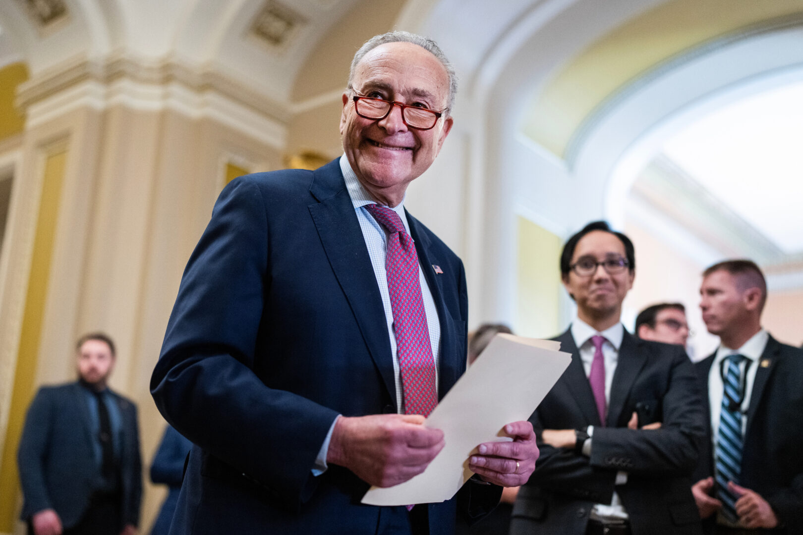 Senate Majority Leader Charles E. Schumer said social media “can do a lot of good things, but it also can lead to serious health risks that we cannot ignore.”