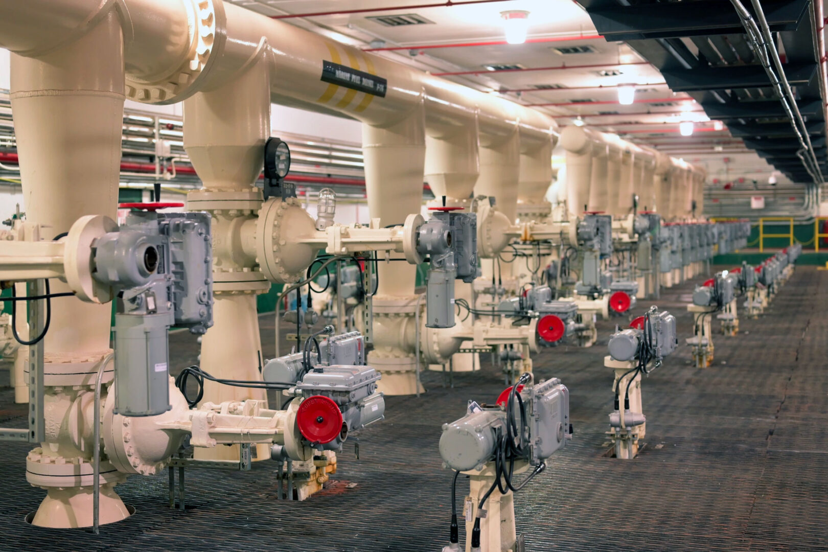 Fuel pumps are seen at the Red Hill underground fuel storage facility in Honolulu.