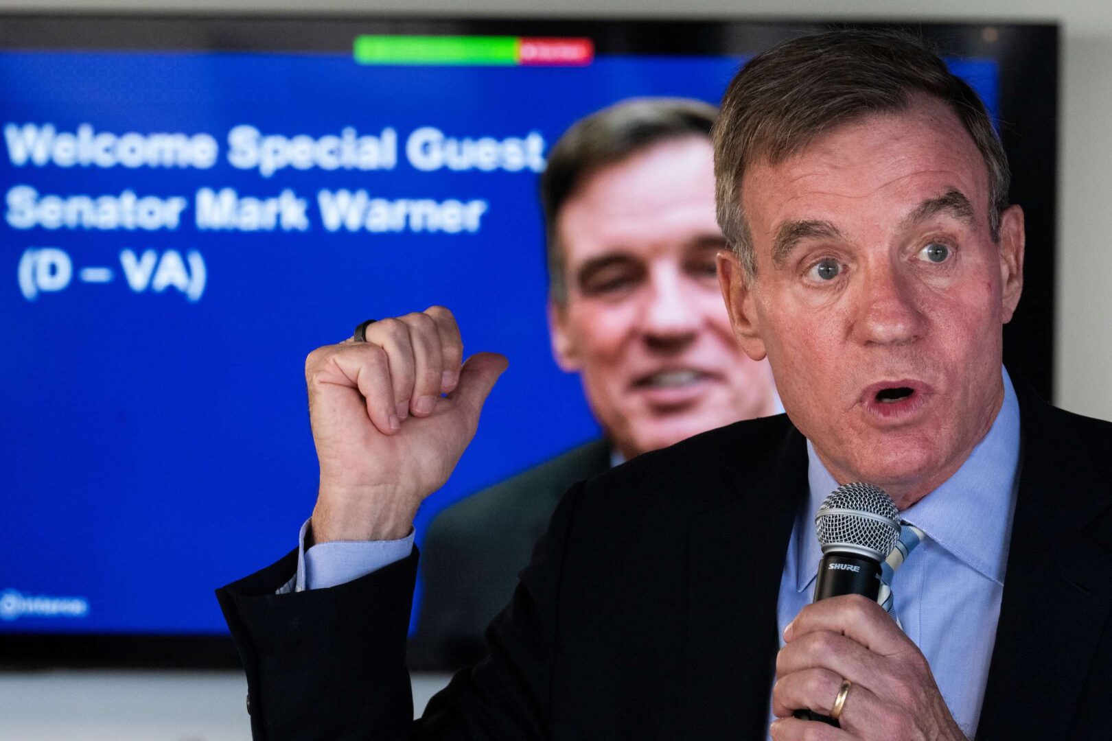 Sen. Mark Warner warns that unregulated financial products have migrated from the commercial to the retail sector since the last financial crisis.